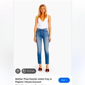 Mother pixie jean